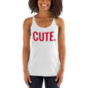 CUTE Women's Racerback Tank