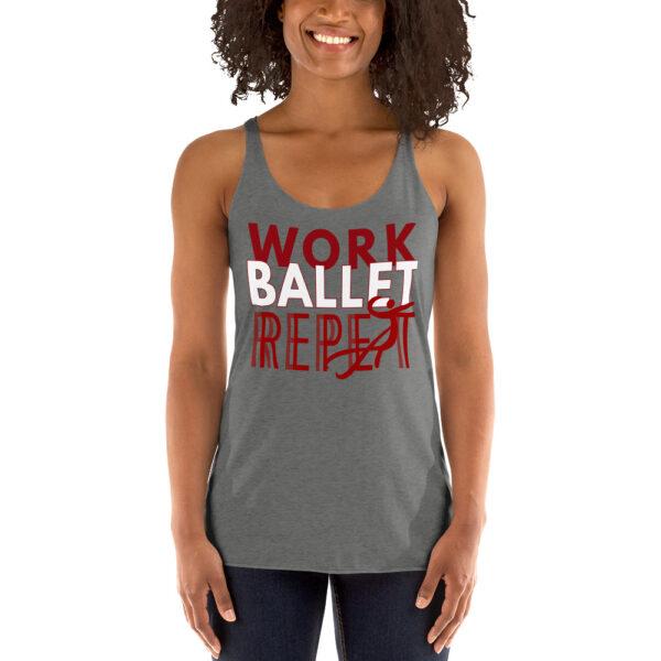 Work Ballet Repeat Women's Racerback Tank